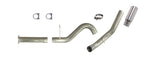 Diamond Eye KIT 5in DPF-BACK Single AL 07.5-08 CHEVY 6 6L 2500/3500 BPCKGD BX46X14X14OD EL-PL