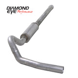 Diamond Eye KIT 4in Catback Single AL CHEVY/GMC 6.6L 2500/3500 2006-2007.5