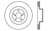 StopTech 02-10 Subaru WRX Slotted & Drilled Right Front Rotor (exc. STi)