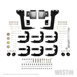 Westin 2019 Ram 1500 Crew Cab w/ 6.5ft Bed PRO TRAXX 5 W2W Oval Nerf Step Bars - Black