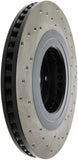 StopTech 06-09 Lexus IS350 / 07-08 GS350 2WD Drilled Right Front Rotor