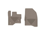 WeatherTech 09+ Ford Flex Front Rubber Mats - Tan