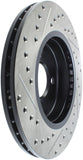 StopTech 02-07 Mini Cooper/Cooper S Slotted & Drilled Left Front Rotor