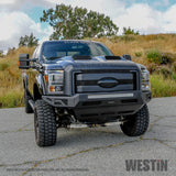 Westin 2011-2016 Ford F-250/350/450/550 Super Duty Pro-Mod Front Bumper - Textured Black