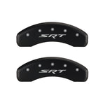 MGP 4 Caliper Covers Engraved Front & Rear SRT Red finish silver ch