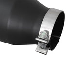 aFe Diesel Exhaust Tip Bolt On Black 4in Inlet x 6in Outlet x 15in