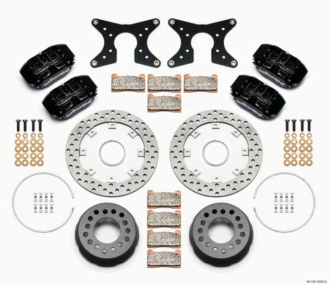 Wilwood Dynapro Lug Mount Dual Rear Dynamic Kit SA Drilled Big Ford New Style 2.50in Offset