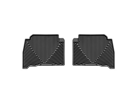 WeatherTech 08-13 Lexus LX570 Rear Rubber Mats - Black
