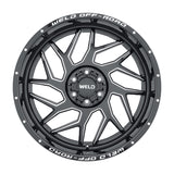 Weld Off-Road W117 20X10 Fulcrum 5X127 5X139.7 ET13 BS6.00 Gloss Black MIL 87.1