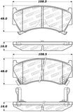 StopTech Street Brake Pads