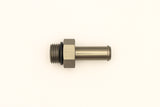 DeatschWerks 6AN ORB Male To 3/8in Barb Fitting (Single Barb - Incl O-Ring)