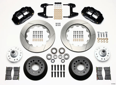 Wilwood Narrow Superlite 6R Front Hub Kit 14.00in 74-80 Pinto/Mustang II Disc Spindle only