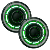 ORACLE Lighting 0718 Jeep Wrangler JK Oculus 7in ColorSHIFT Bi-LED Projector Headlights