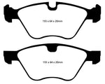 EBC 09+ BMW Z4 3.0 (E89) Ultimax2 Front Brake Pads