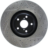 StopTech 14 Lexus IS Slotted & Drilled Front Right Rotor