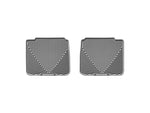 WeatherTech 06-10 Lexus GS Rear Rubber Mats - Grey