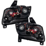 Oracle 11-13 Jeep Grand Cherokee SMD HL (Non-HID) - Chrome - ColorSHIFT