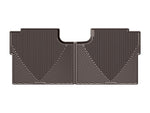 WeatherTech 2015+ Ford F-150 Rear Rubber Mats - Cocoa