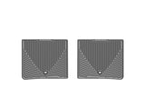 WeatherTech 13+ Lexus ES Rear Rubber Mats - Grey
