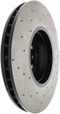 StopTech 12-15 BMW 335i Drilled Left Front Rotor