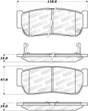 StopTech Street Brake Pads