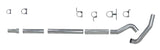 Diamond Eye KIT 5in Catback MFLR RPLCMENT PIPE Single AL: 94-97 FORD 7.3L F250/F350 PWRSTROKE