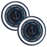 ORACLE Lighting 0718 Jeep Wrangler JK Oculus 7in ColorSHIFT Bi-LED Projector Headlights