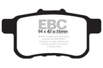 EBC 09-14 Acura TSX 2.4 Ultimax2 Rear Brake Pads
