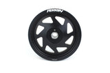 PERRIN 22-25 Subaru WRX/BRZ & Toyota GR86 / 20-25 FXT/OBXT Lightweight Crank Pulley - Black
