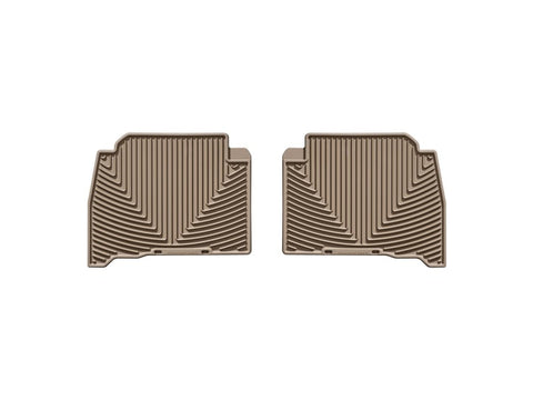 WeatherTech 08-13 Lexus LX570 Rear Rubber Mats - Tan
