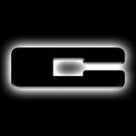 ORACLE Lighting Universal Illuminated LED Letter Badges - Matte Blk Surface Finish - C