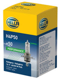 Hella Bulb H4 12V 60/55W P43t T4.625 +50