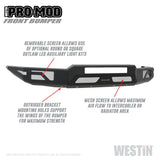 Westin 15-20 Chevrolet Colorado Pro-Mod Front Bumper - Textured Black