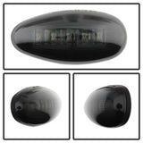 xTune Chevy Silverado 99-13 Dually 2 Red LED Amber LED Side Fender Lights Smoke ACC-LED-GMD99-SL-SM