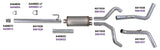 Diamond Eye KIT 3in Catback DUAL GAS AL FORD 5.4L F150 04-08