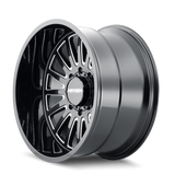 Mayhem 8114 Utopia 20x10 / 8x170 BP / -19mm Offset / 125.2mm Hub Black w/ Milled Spokes Wheel