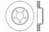 StopTech 05-13 Chrysler300/300C / 09-12 Dodge Challenger Front Right Drilled & Slotted Rotor