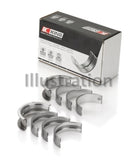 King Engine Bearings 87-90 Subaru Justy Main Bearing Set (Size 0.25 Oversized)