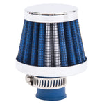 Edelbrock Valve Cover Breathers 9mm Inlet Blue/Chrome