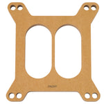 Edelbrock Spacer Carburetor 1/2In Wood Fiber Laminate Divided
