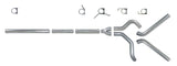 Diamond Eye KIT 4in Catback MFLR RPLCMENT PIPE DUAL AL: 2004.5-2007.5 DODGE CUMMINS 600