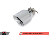 AWE Tuning Mk5 Jetta Mk6 Sportwagen 2.5L Touring Edition Exhaust - Polished Silver Tips