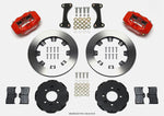 Wilwood Forged Dynalite Front Hat Kit 12.19in Red 90-99 Civic w/240 mm Disc