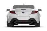 Rally Armor 22-25 Subaru BRZ / Toyota GR86 Black UR Mud Flap w/Red Logo