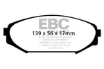 EBC 00-02 Acura MDX 3.5 Ultimax2 Front Brake Pads