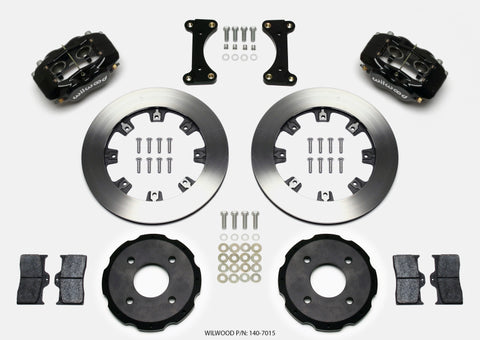 Wilwood Forged Dynalite Front Hat Kit 12.19in 2002 Mitsubishi Lancer