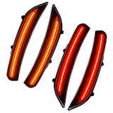 Oracle 15-21 Dodge Charger Concept Sidemarker Set - Tinted - No Paint