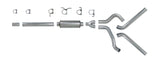 Diamond Eye KIT 4in Catback DUAL SS: 94-97 FORD 7.3L F250/F350 PWRSTROKE