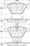 StopTech Street Select Brake Pads - Front