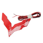 Oracle Corvette C7 Rear Illuminated Emblem - Dual Intensity - Red